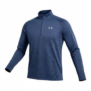 Under Armour Sweater Mens XL Pullover 1/4 Zip Loose Heat Gear Lightweight